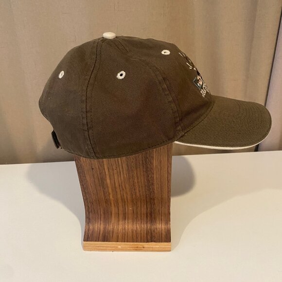 Jackson Hole Wyoming Hat Brown Embroidered Elk Adjustable Baseball‎ Cap - Picture 3 of 5
